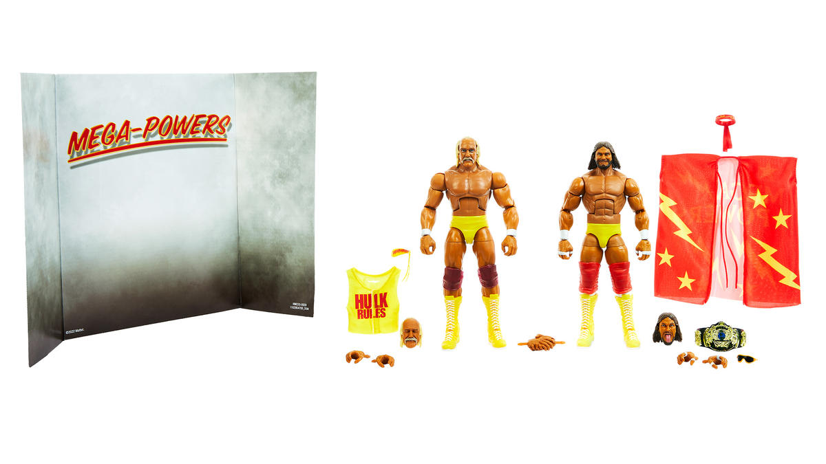 Mega Powers - WWE Elite Ringside Exclusive 2-Pack Unsigned – Hogan's Beach  Shop