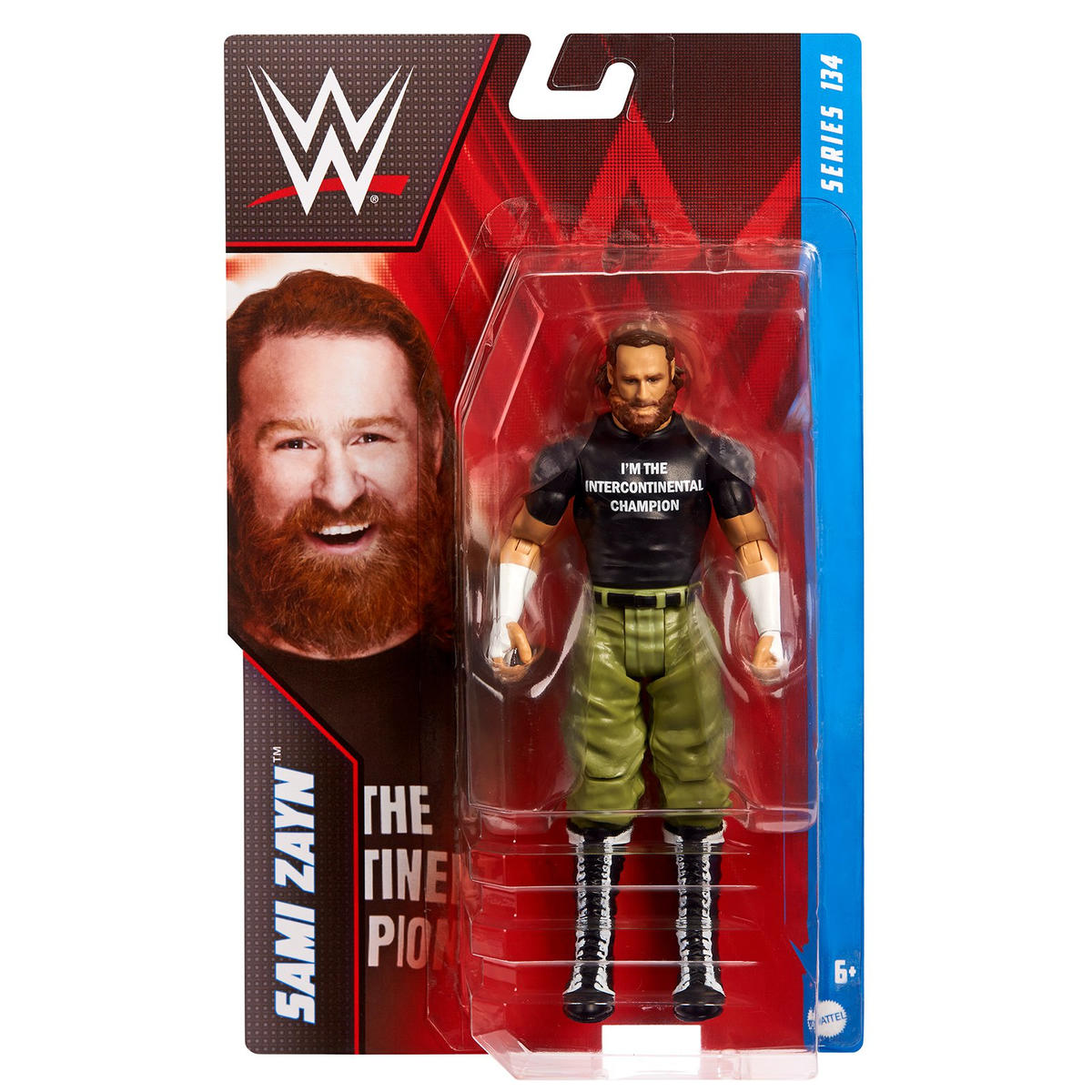 2022 WWE Mattel Basic Series 134 Sami Zayn