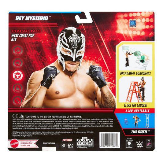 2023 WWE Mattel Basic Ringside Battle Series 1 Rey Mysterio