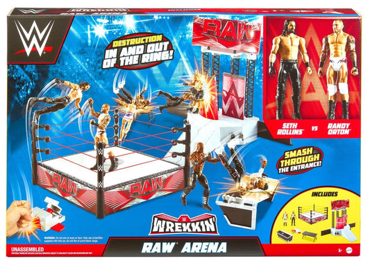 2023 WWE Mattel Creations Exclusive Wrekkin' Raw Arena