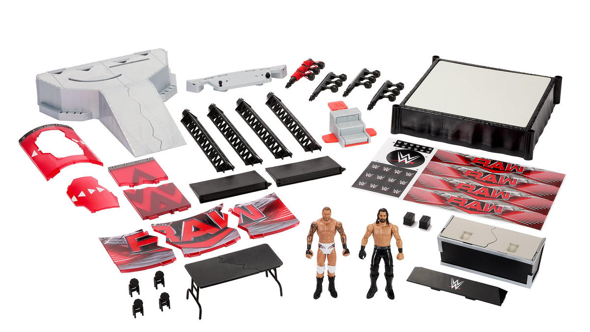 2023 WWE Mattel Creations Exclusive Wrekkin' Raw Arena