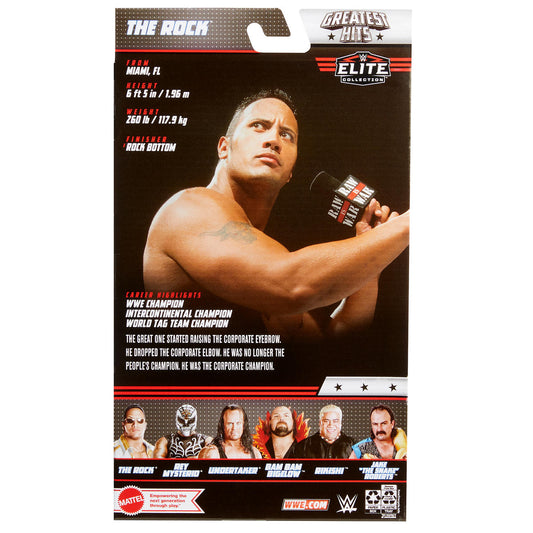 2022 WWE Mattel Elite Collection Greatest Hits Series 1 The Rock