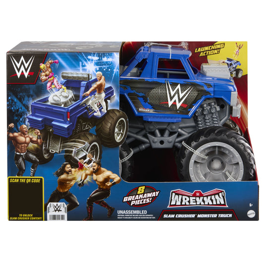 2023 WWE Mattel Wrekkin' Slam Crusher Monster Truck