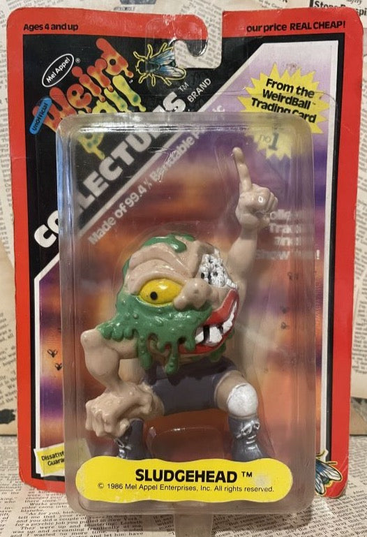 1986 Mel Appel Unofficial Weird Ball Collectums Sludgehead