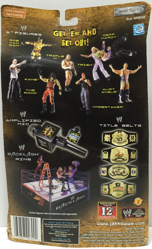 2002 WWE Jakks Pacific Titantron Live Off the Ropes Series 1 Edge