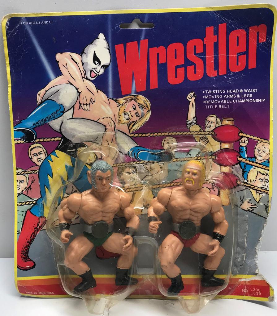 Wrestler Bootleg/Knockoff 2-Pack: 339/4 & 339/11 [Hulk Hogan]