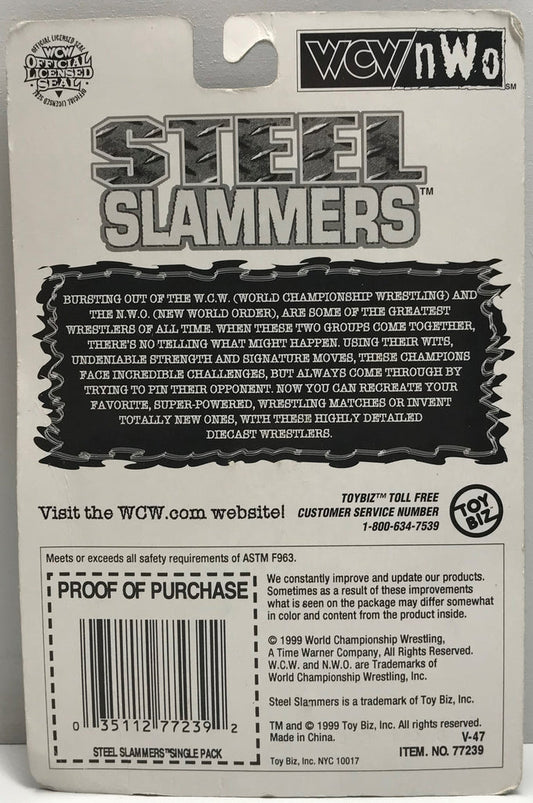 1999 WCW Toy Biz Steel Slammers Goldberg