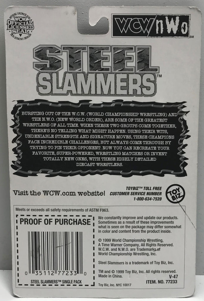 1999 WCW Toy Biz Steel Slammers Lex Luger