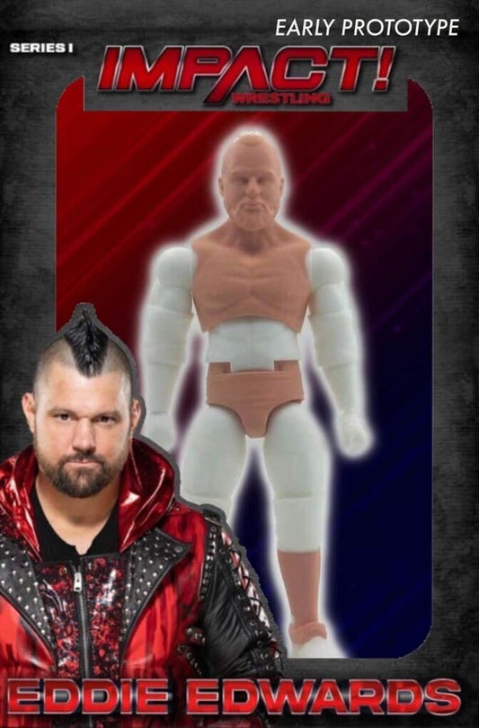 Unreleased Chella Toys IMPACT! Wrestling Series 1 Eddie Edwards