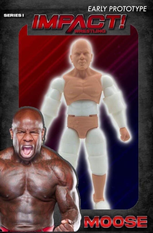 Unreleased Chella Toys IMPACT! Wrestling Series 1 Moose