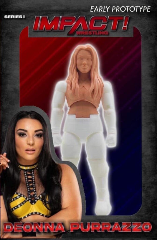 Unreleased Chella Toys IMPACT! Wrestling Series 1 Deonna Purrazzo
