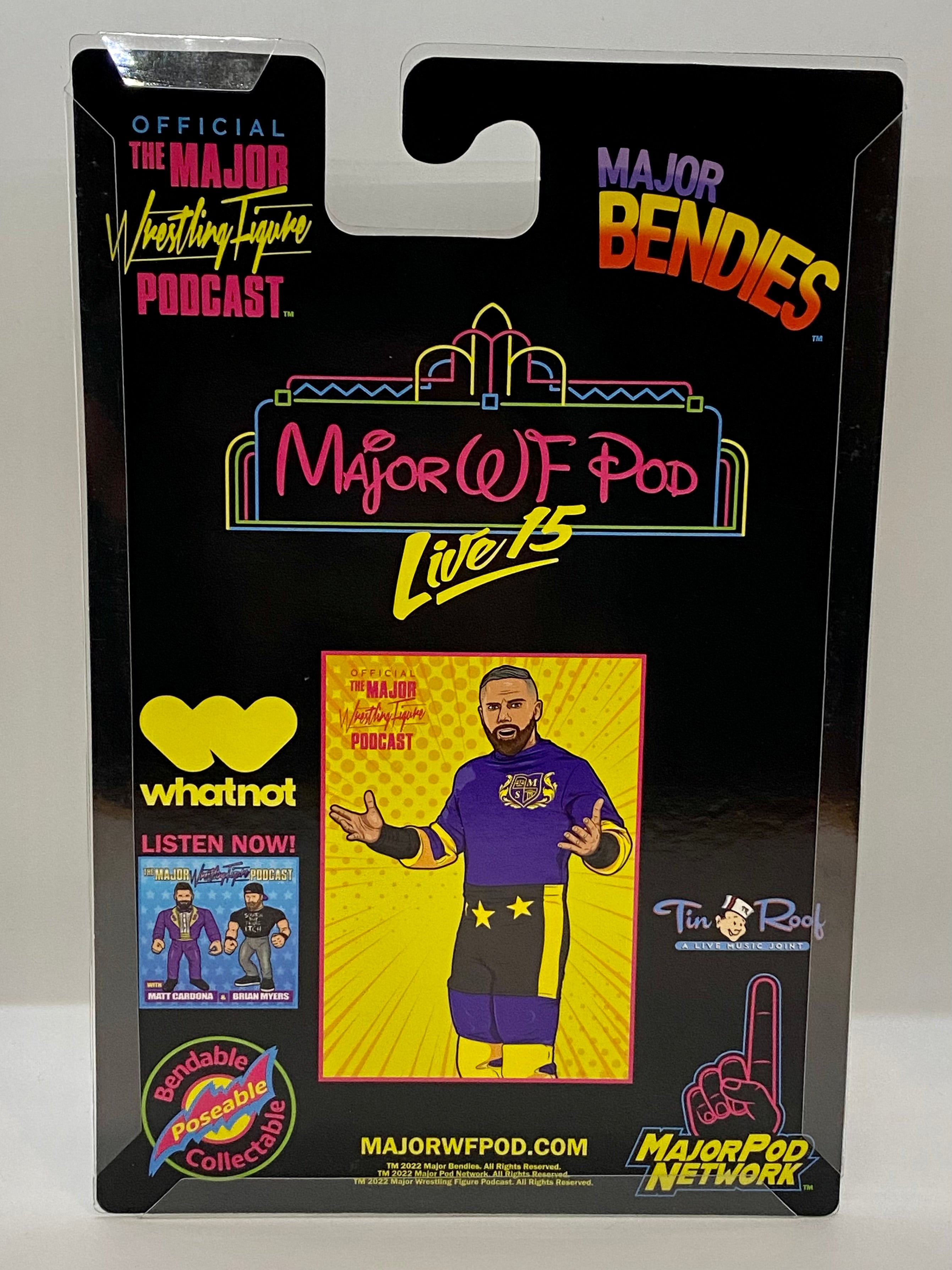 Vladimir The Superfan Bendies Figure – Major Wrestling Figure Podcast Exclusive