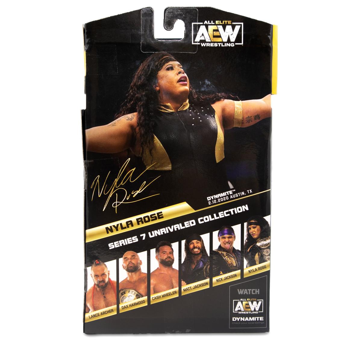 2021 AEW Jazwares Unrivaled Collection Series 7 #58 Nyla Rose