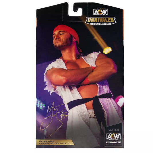 2022 AEW Jazwares Unrivaled Collection GameStop Exclusive Street Fighter Matt Jackson as Ryu