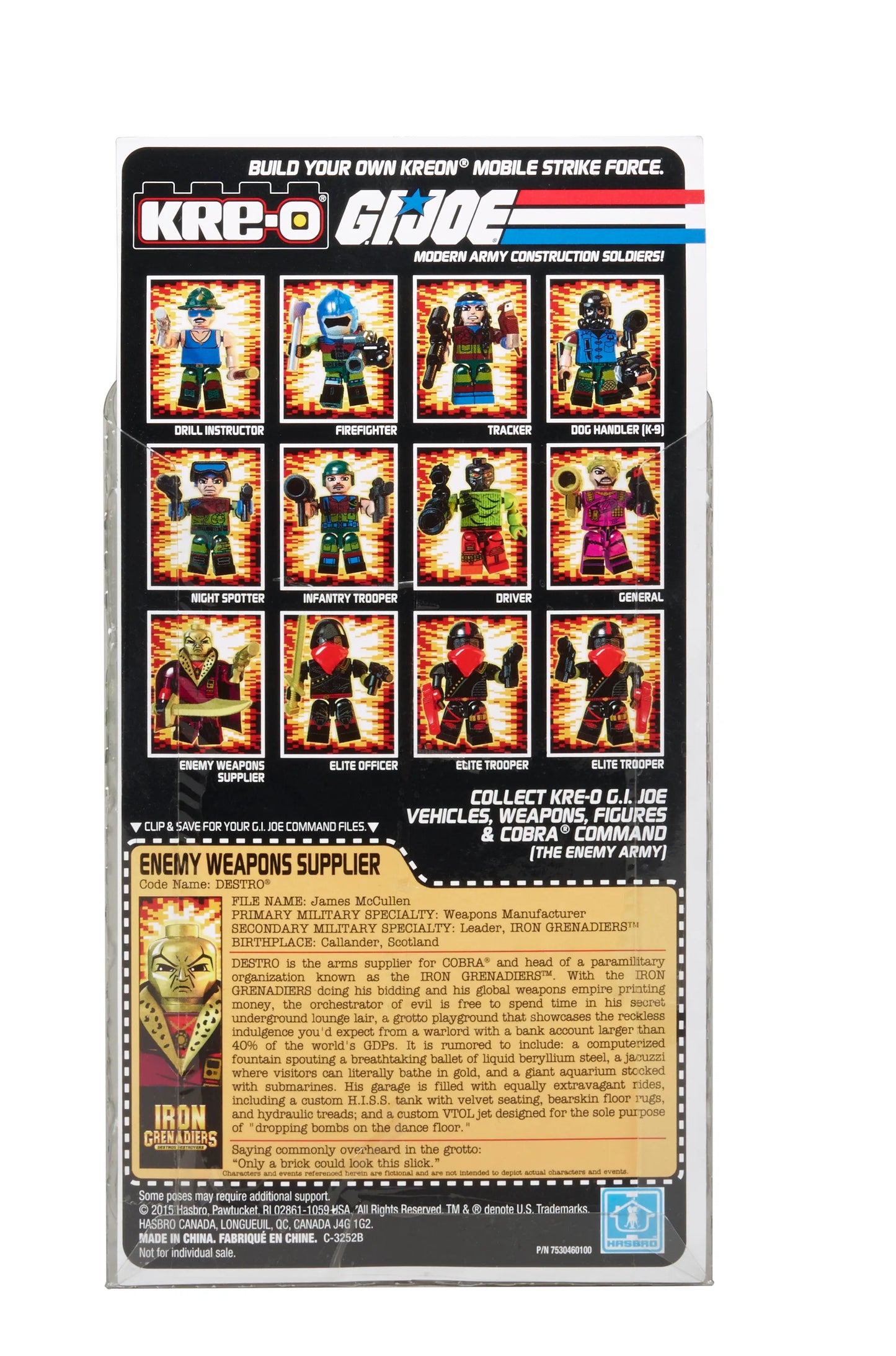 2015 Hasbro Kre-O GI Joe San Diego Comic Con Exclusive Slaughter's Marauders vs. Iron Grenadiers