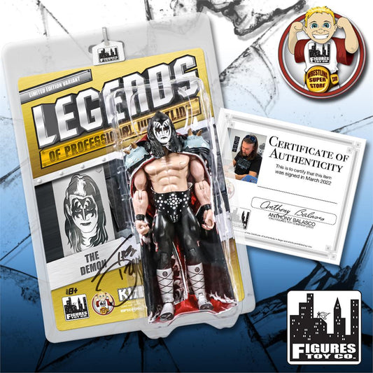 2022 FTC Legends of Professional Wrestling [Modern] The Demon [Black Hair Variant, Autographed Edition]