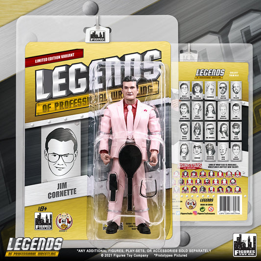 2022 FTC Legends of Professional Wrestling [Modern] Jim Cornette [Fuschia Variant]