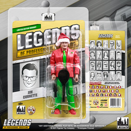 2022 FTC Legends of Professional Wrestling [Modern] Jim Cornette [Christmas Variant]