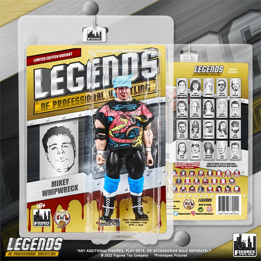 2021 FTC Legends of Professional Wrestling [Modern] Mikey Whipwreck [Bloody Variant]