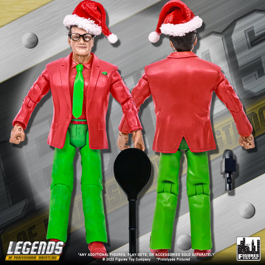 2022 FTC Legends of Professional Wrestling [Modern] Jim Cornette [Christmas Variant]