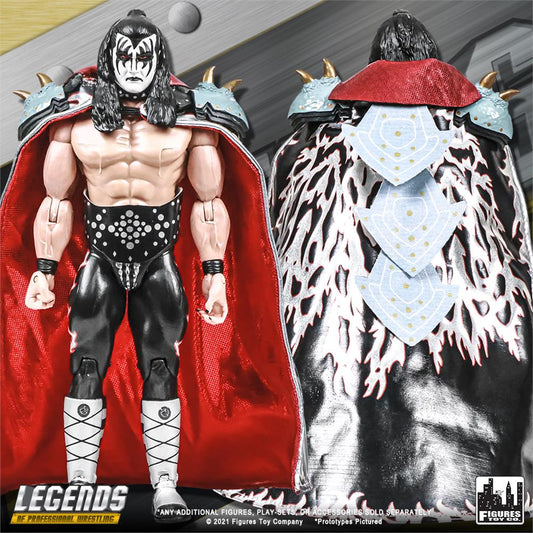 2022 FTC Legends of Professional Wrestling [Modern] The Demon [Black Hair Variant, Autographed Edition]
