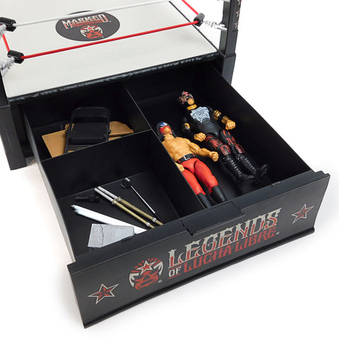2022 Boss Fight Studio Legends of Lucha Libre Ring Playset