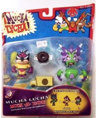 Unreleased Jakks Pacific Mucha Lucha Mix-A-Lot: El Loco Mosquito & El Gundamo