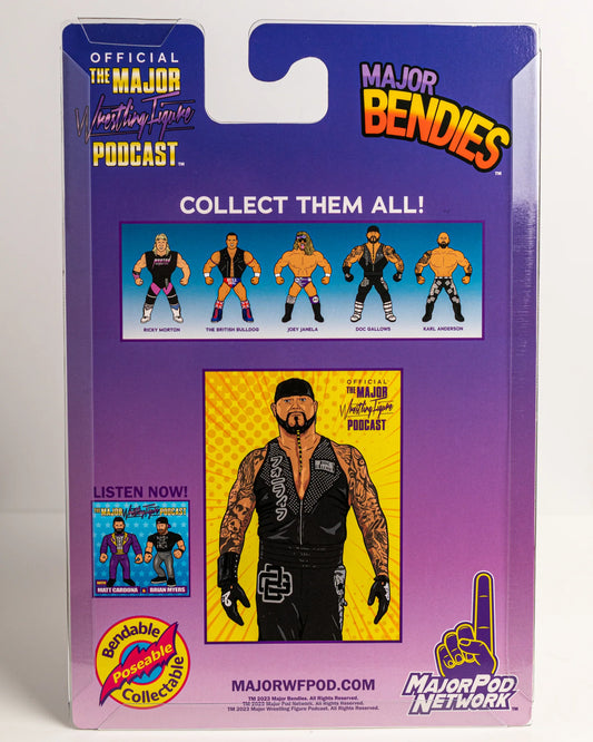 2023 Major Wrestling Figure Podcast Major Bendies Series 4 Doc Gallows