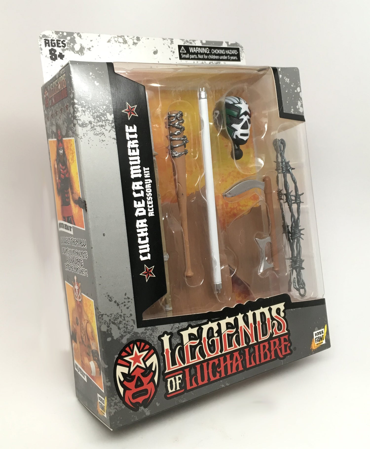 Boss Fight Studio Legends of Lucha Libre Fanaticos, Luchacitos, Masacaras & Premium Collector Figures