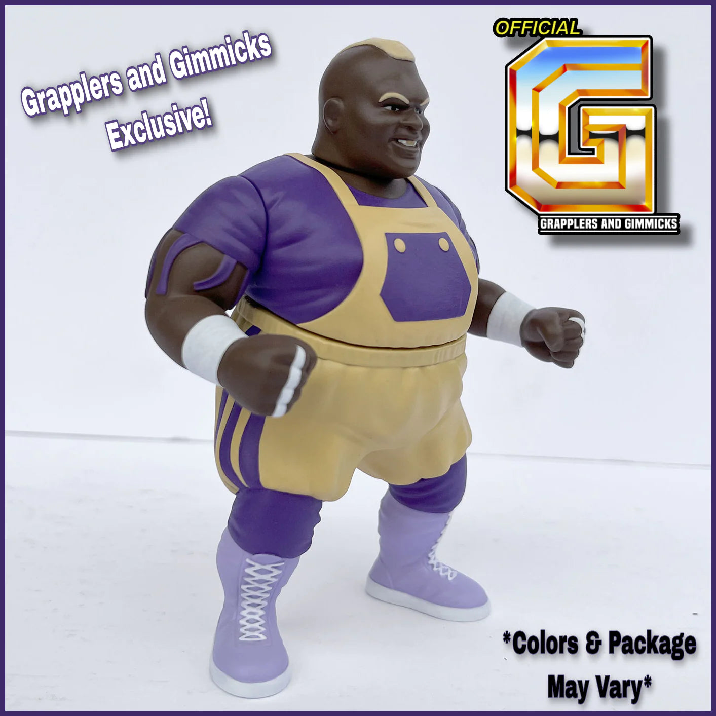 2023 Hasttel Toy Grapplers & Gimmicks Series 2 Nelson Frazier Jr. [Mabel]
