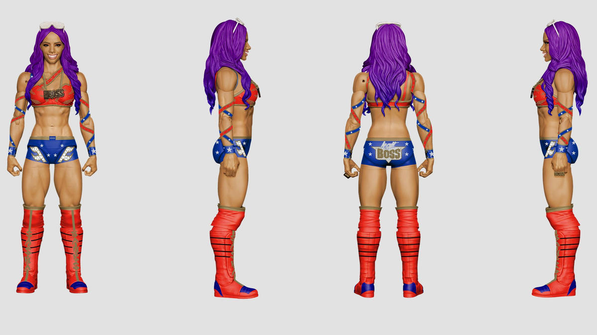 2019 WWE Mattel Basic Series 96 Sasha Banks