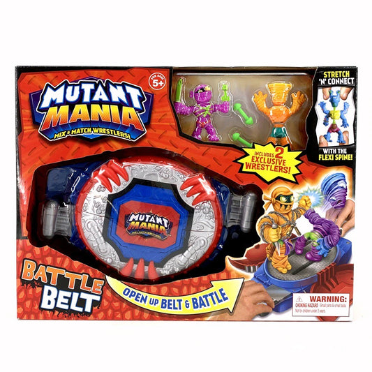 2013 Moose Toys Mutant Mania Mix & Match Wrestlers Battle Belt