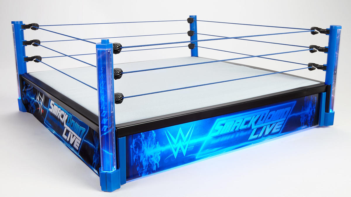 2018 WWE Mattel Elite Collection Smackdown Main Event Ring – Wrestling ...