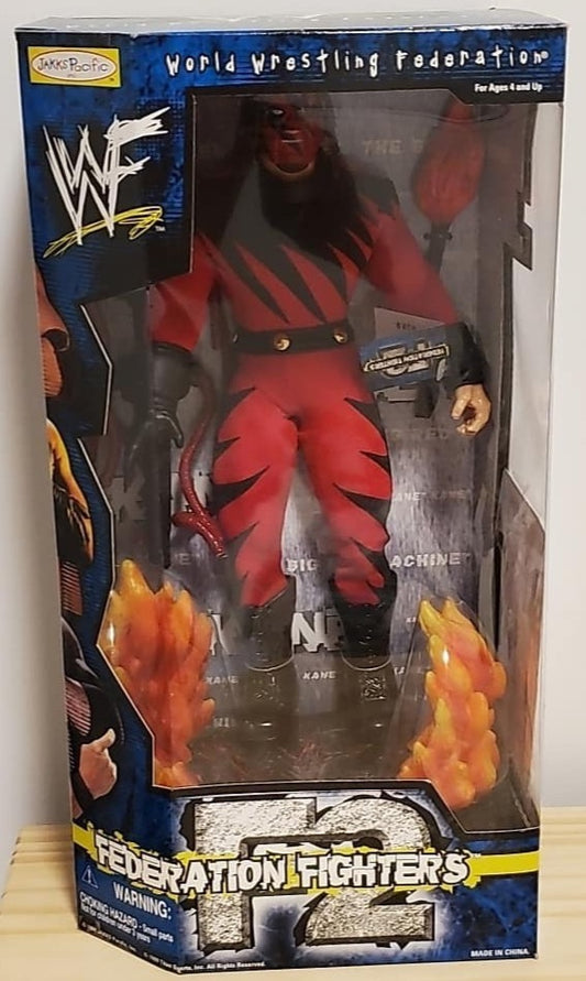 1999 WWF Jakks Pacific 12" Federation Fighters Limited Edition Series 1 Kane