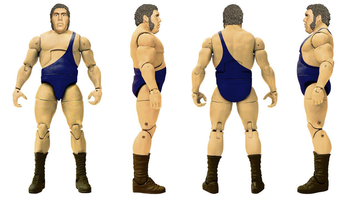 2016 WWE Mattel Elite Collection Hall of Fame Heenan Family: Andre the Giant, Bobby Heenan, Mr. Perfect & Big John Studd [Exclusive]