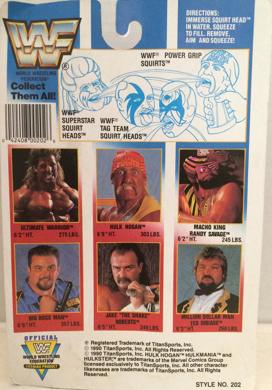 1990 WWF Multi Toys Squirt Heads "Macho Man" Randy Savage