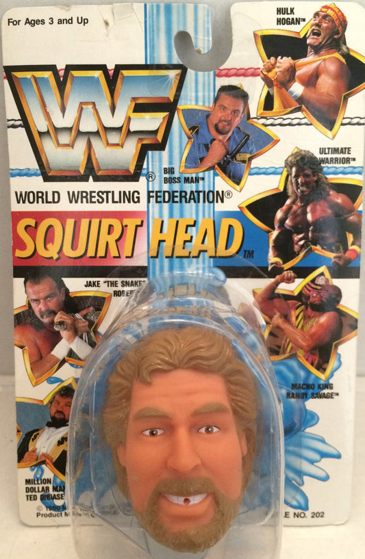 1990 WWF Multi Toys Squirt Heads "Million Dollar Man" Ted Dibiase