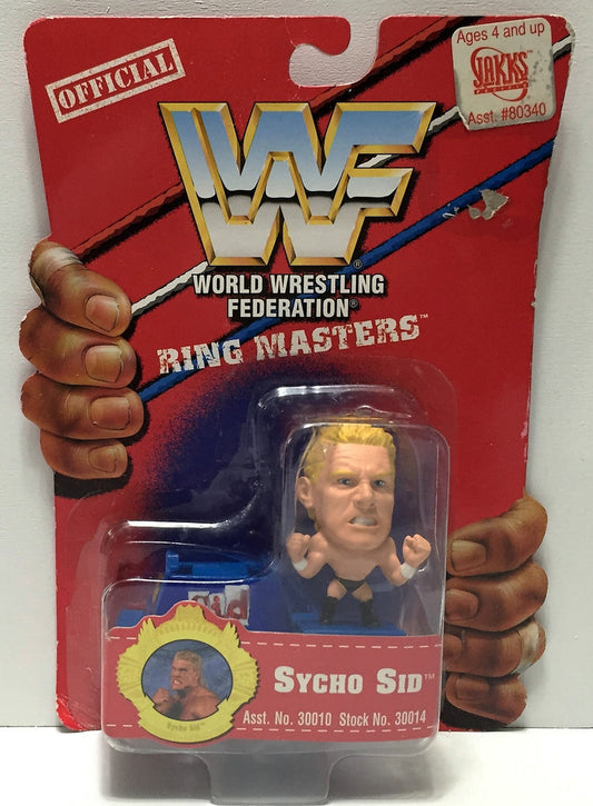 1997 WWF Playmates Toys Ring Masters Sycho Sid