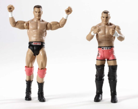2010 WWE Mattel Basic Battle Packs Series 4 The Hart Dynasty