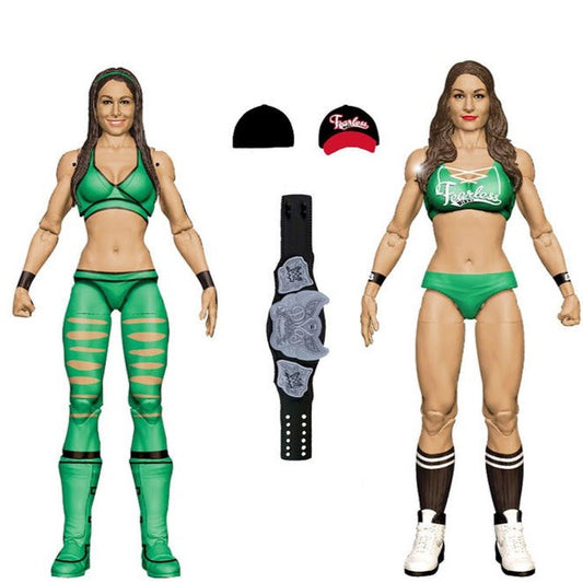 2015 WWE Mattel Basic Battle Packs Series 38 Nikki Bella & Brie Bella