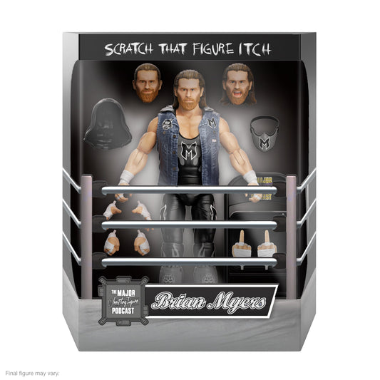 2023 Super7 Major Wrestling Figure Podcast Ultimates Series 2 Brian Myers