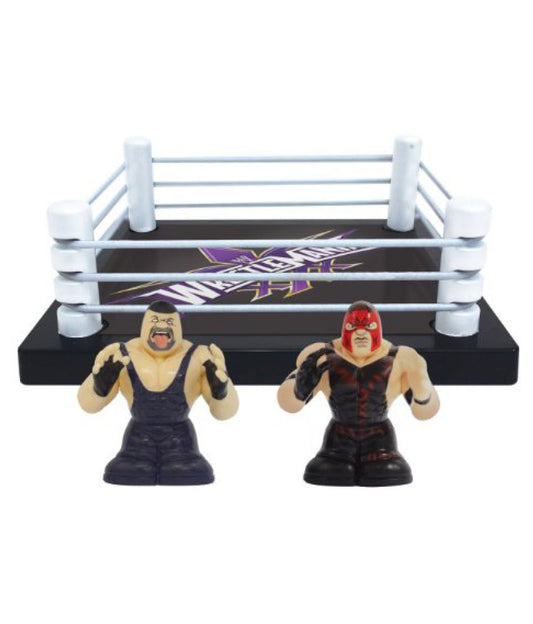 2013 WWE Wicked Cool Toys Thumbpers Series 1 WWE Superstar Ring: Kane vs. Undertaker
