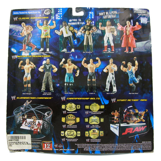 2004 WWE Jakks Pacific Ruthless Aggression WrestleMania XX Tag Teams: Randy Orton & Ric Flair