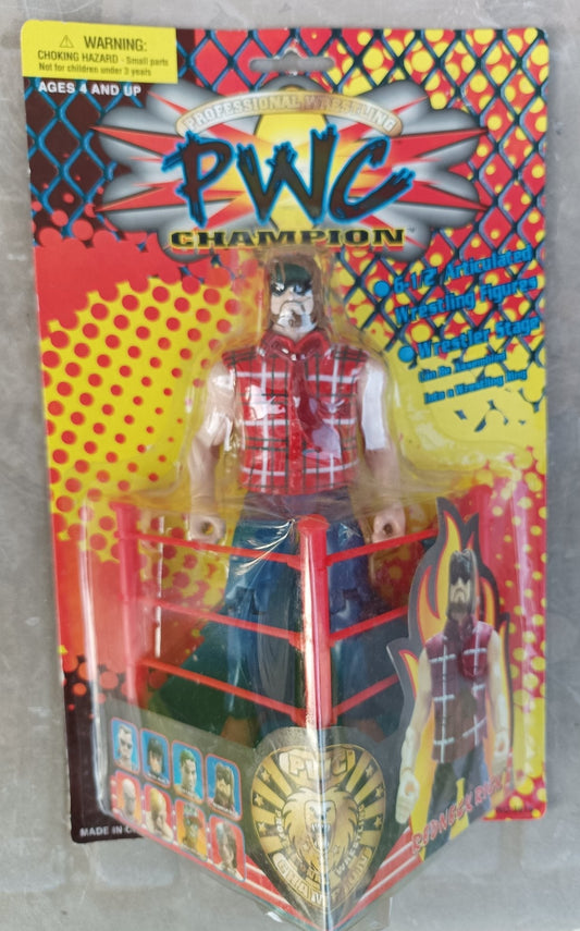 2001 Sunco Ltd. Professional Wrestling Champion Bootleg/Knockoff Redneck Rick