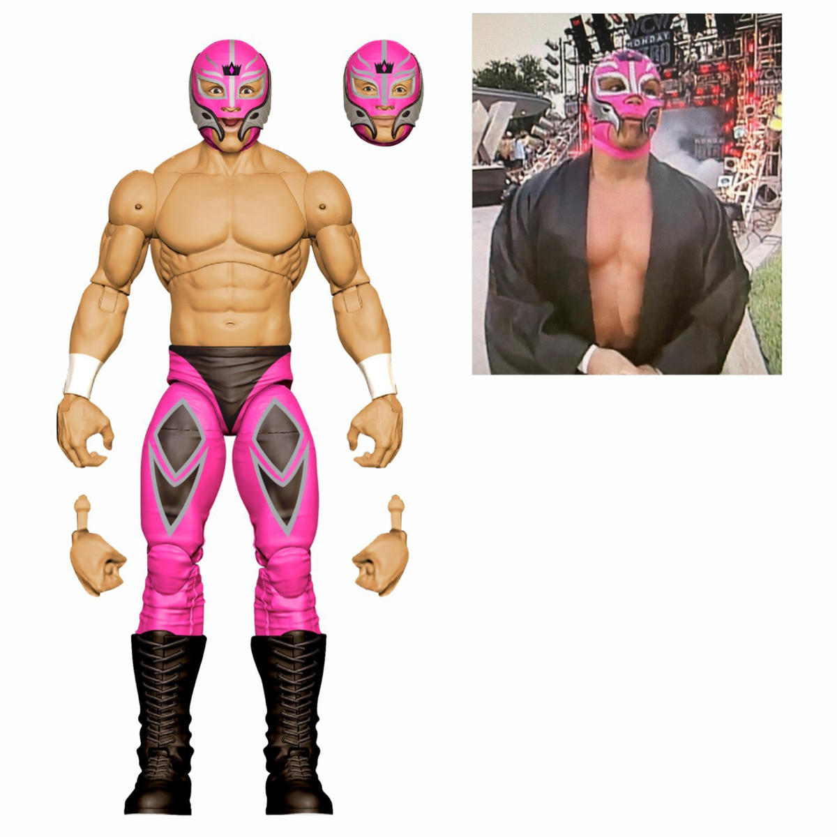 Unreleased WWE Mattel Creations Exclusive Ultimate Edition WCW