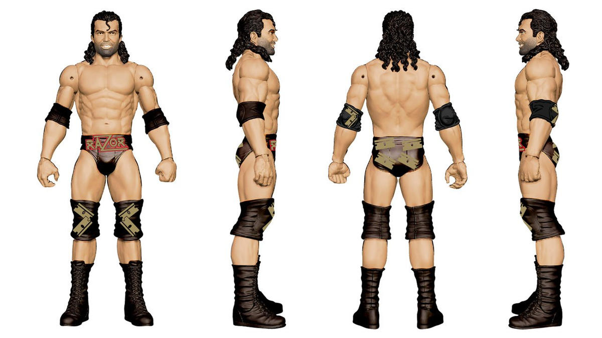 2016 WWE Mattel Basic WrestleMania 32 Razor Ramon