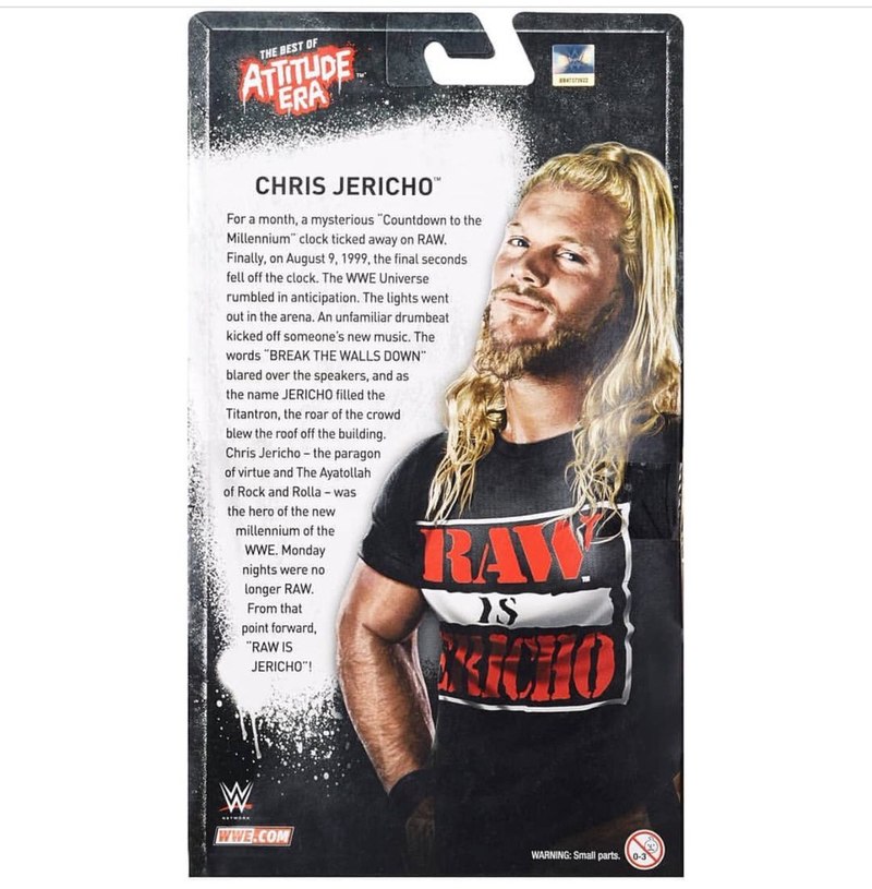 2018 WWE Mattel Elite Collection Best of Attitude Era Chris Jericho [Exclusive]