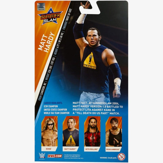 2018 WWE Mattel Elite Collection SummerSlam Series 2 Matt Hardy [Exclusive]