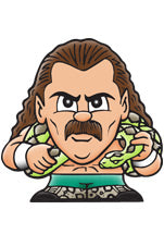 2016 Party Animal Toys WWE TeenyMates Series 2 Jake "The Snake" Roberts