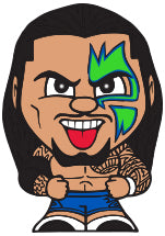 2015 Party Animal Toys WWE TeenyMates Series 1 Jey Uso